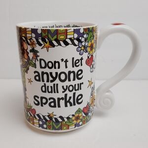 Suzy Toronto 12 oz. Coffee Mug ~ Don't Let Anyone Dull Your Sparkle with Verse
